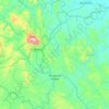 Paiwas topographic map, elevation, terrain