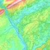 Knowlton Township topographic map, elevation, terrain