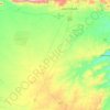 Makhado Ward 20 topographic map, elevation, terrain