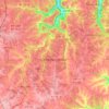 Independence topographic map, elevation, terrain