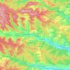 Rauhenebrach topographic map, elevation, terrain
