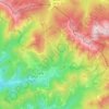 Comano topographic map, elevation, terrain