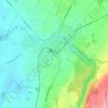 Echallens topographic map, elevation, terrain