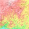 Chengde topographic map, elevation, terrain