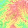 Maravilha topographic map, elevation, terrain