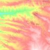 Nkayi topographic map, elevation, terrain