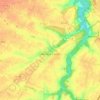 Béville-le-Comte topographic map, elevation, terrain
