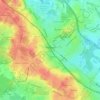 Madison topographic map, elevation, terrain