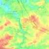 Corps-Nuds topographic map, elevation, terrain