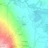 Tisma topographic map, elevation, terrain