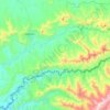 Dihlabeng Ward 20 topographic map, elevation, terrain