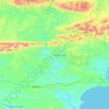 Gourits River topographic map, elevation, terrain