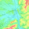 Leominster topographic map, elevation, terrain