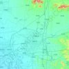 Qufu City topographic map, elevation, terrain