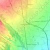 Caselle Torinese topographic map, elevation, terrain