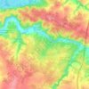 Val-du-Layon topographic map, elevation, terrain