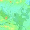 Pomona topographic map, elevation, terrain