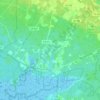 Dennisville topographic map, elevation, terrain