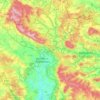 Hofheim i. UFr. (VGem) topographic map, elevation, terrain