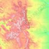 Colorado topographic map, elevation, terrain