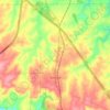 Goreville topographic map, elevation, terrain