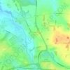 Fornham St Martin topographic map, elevation, terrain