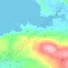 Doonalt topographic map, elevation, terrain