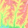 Taciba topographic map, elevation, terrain