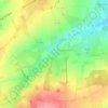 Acqueville topographic map, elevation, terrain