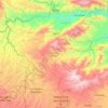San Pedro Jocopilas topographic map, elevation, terrain