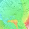 Maykop topographic map, elevation, terrain