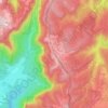 Medlow Bath topographic map, elevation, terrain