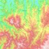 Şalpazarı topographic map, elevation, terrain