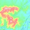 Tamrookum Creek topographic map, elevation, terrain