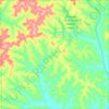 Town of Chimney Rock topographic map, elevation, terrain