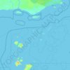 Torres Strait Island Regional topographic map, elevation, terrain