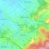 Altenmittlau topographic map, elevation, terrain