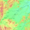 Jiamusi City topographic map, elevation, terrain