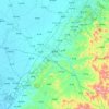 Haicheng City topographic map, elevation, terrain
