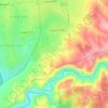 Hackham topographic map, elevation, terrain