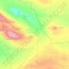 第十三师 topographic map, elevation, terrain