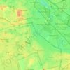 Neukölln topographic map, elevation, terrain
