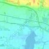 Fishbourne topographic map, elevation, terrain