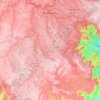 Rio Negrinho topographic map, elevation, terrain