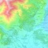 Castellamonte topographic map, elevation, terrain