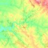Fronteira topographic map, elevation, terrain