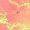 Fatehpur topographic map, elevation, terrain