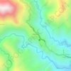 Sector Patio Bonito topographic map, elevation, terrain