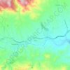 Fines topographic map, elevation, terrain