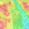 Westphal topographic map, elevation, terrain